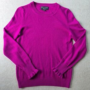 Banana Republic Filpucci Sweater Sz XS Cashmere Wool Blend Pink Coquette Preppy